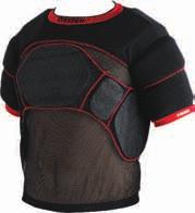 99 LYNX SHOULDER GUARD Lightweight breathable mesh 15mm foam padding Elasticated hem 12 points of protection shoulders, biceps, sternum,
