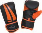 shape for increased comfort and fit Large adjustable Velcro wrist strap Colours: Black/Orange, Red/White Size: S-XL RRP: