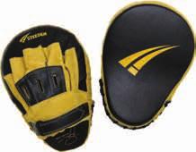 STEEDEN 41 BILLY SLATER FOCUS PADS Premium leather hide outer layer with open cell foam padding Centre target Contoured curved shape for natural