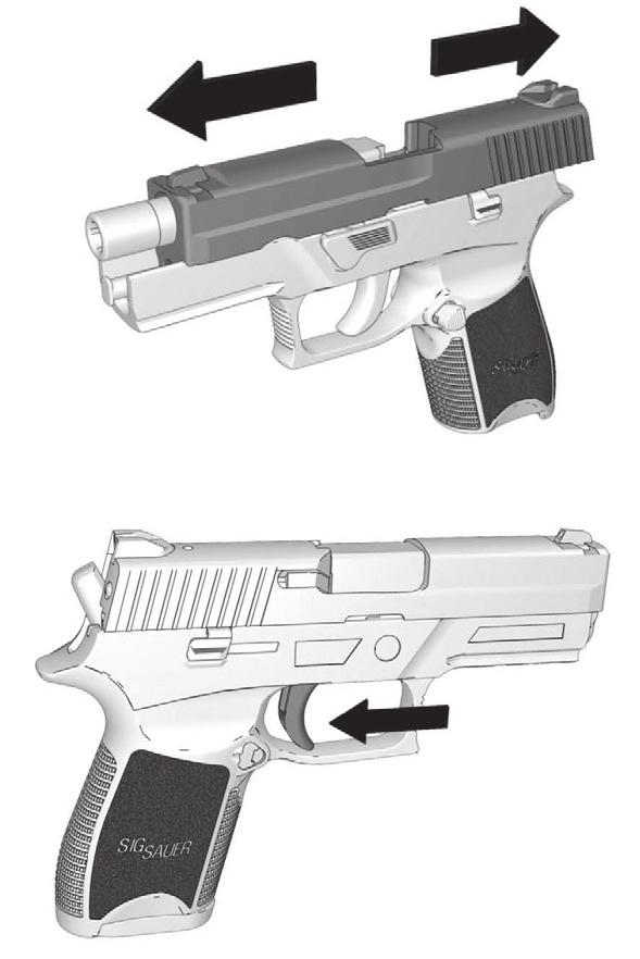 8.6 Function Verification The function check is performed on the assembled pistol to verify functionality.