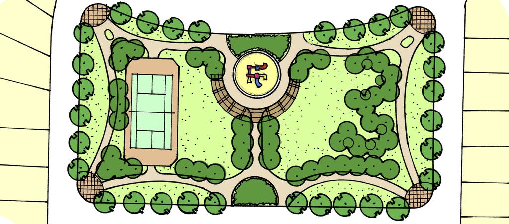 Example of a Pocket Park At the discretion of the Director of Parks and Recreation (or appointed representative) and consistent with department parkland dedication working guidelines, pocket parks