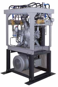 BAUER KOMPRESSOREN THE WATER-COOLED INDUSTRIAL RANGE The unit ranges K23 and K24 For more than 65 years, BAUER KOMPRESSOREN as a specialist provider has offered complete turn-key compressor systems