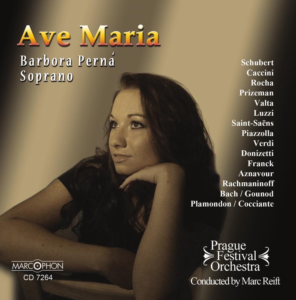 DISCOGRAPHY Ave Maria Track N Titel / Title (Komonist / Comoser) Time N EMR Voice & Orchestra N EMR Voice & Piano 2 3 4 5 6 7 8 9 0 2 3 4 5 Ave Maria (Schubert) Ave Maria (Caccini) Ave Maria (Rocha)