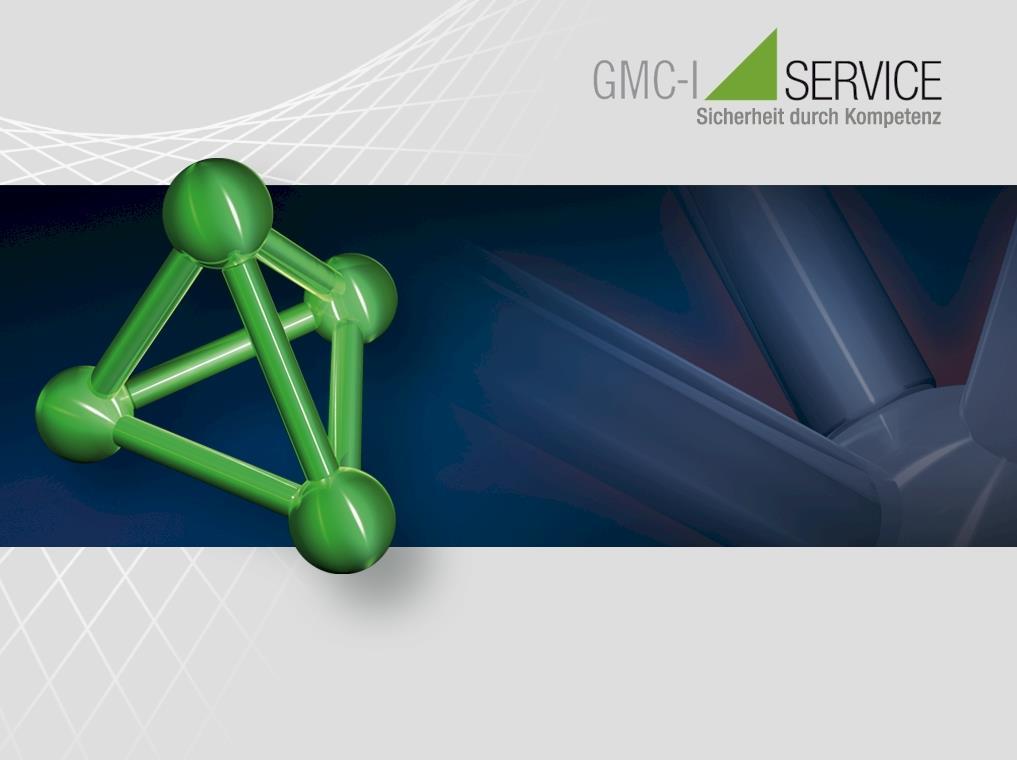 2016 GMC-I Service GmbH Calibration Center DAkkS, ISO & Factorycalibration www.gmci-service.