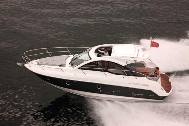 Every year several thousand of sailing and motor yachts launched under the brands of the Beneteau