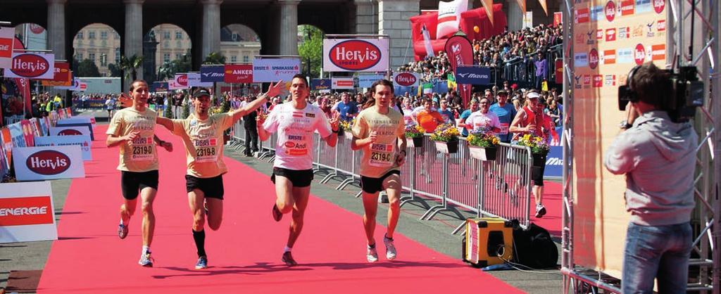 Team! The biggest Relay Marathon in the world has already earned a place in the Guinness Book of Records and it s in Vienna.