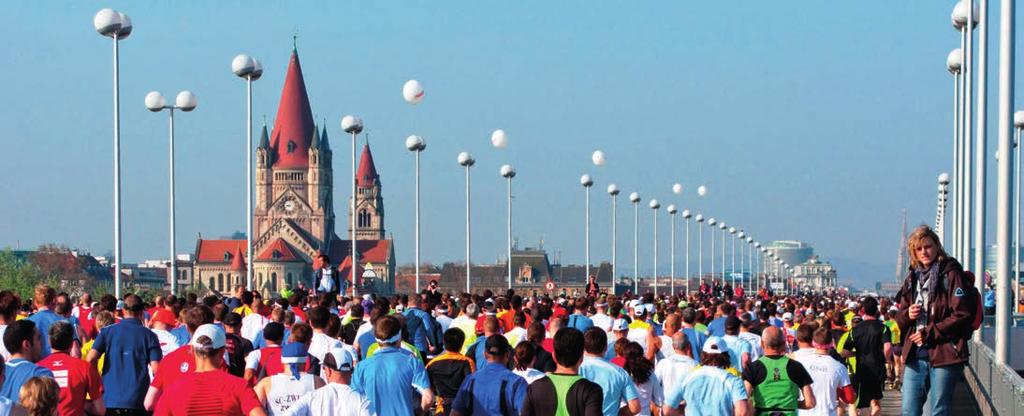 ...enjoy classics! In the Vienna City Marathon you have the run of Vienna s magnificent boulevards in the city centre, taking in the impressive sights along the course.