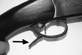 When opening and closing the action and when engaging or disengaging the safety mechanism, make sure your fingers are outside of the trigger guard and away