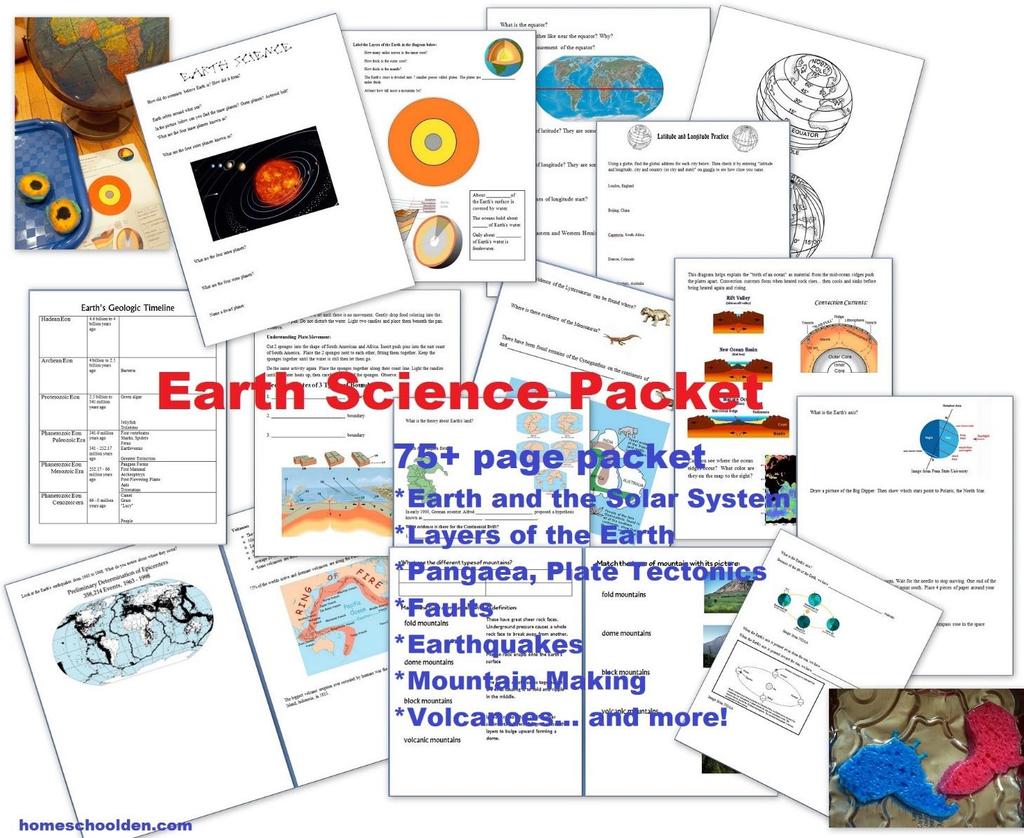 Earth Science Packet