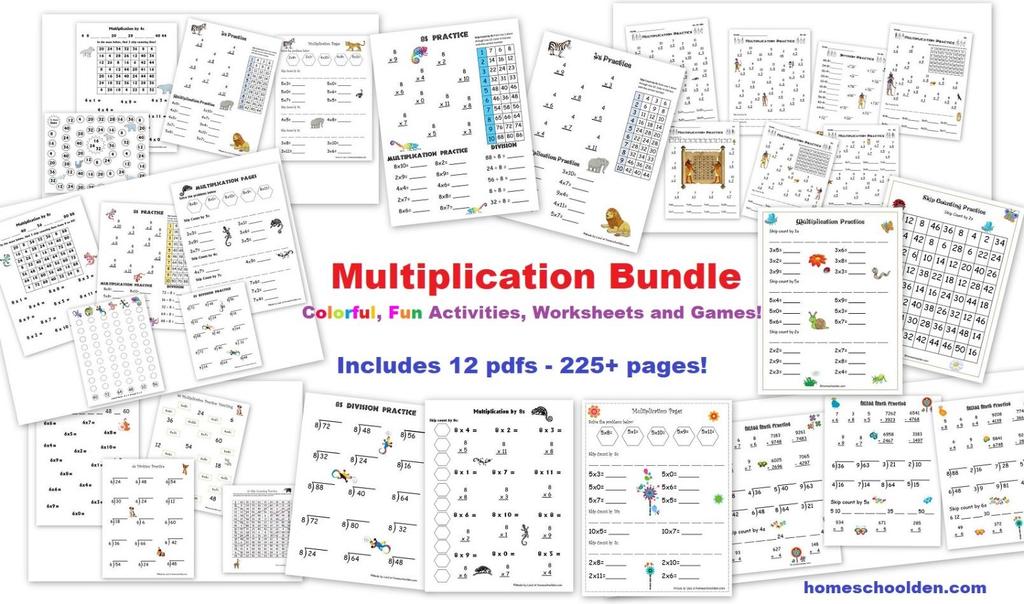 Learning the Multiplication Facts: As my daughter moved into learning her multiplication facts I looked around for the kind of multiplication practice that would help her.