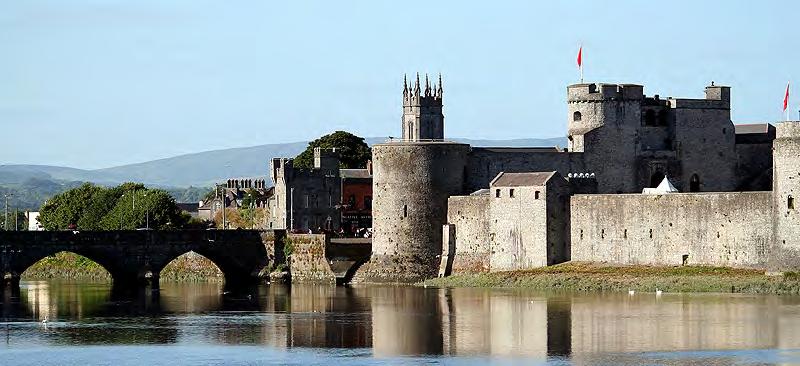 Located on Ireland s longest waterway, the river Shannon, Limerick is Ireland s oldest chartered city having received it s charter in 1197.