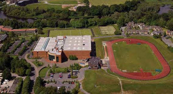 University of Limerick campus is widely recognised for its excellent sports facilities, many of which are world class.
