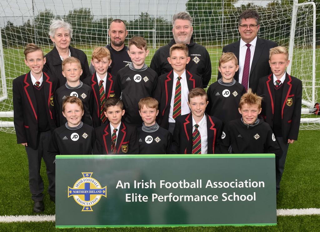 Around 60 guests attended the launch at the school which in its first year will see 13 players participating in sessions 4 days a week, after school, as we move towards this new model to allow for