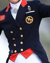 Competitor Dress Navy jackets with red collar