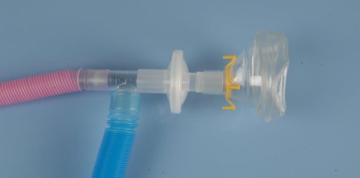 7. What are the parts of the nitrous circuit- place corresponding letter by each part? a) Delivers Nitrous Oxide/ oxygen to patient b) Exhaled gas scavenged via this tube.