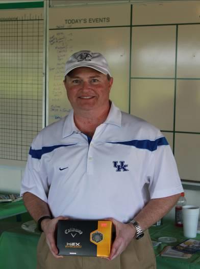 IIA Cincinnati Chapter Co-President Patrick Whitmer, pictured above also in a really cool UK shirt, from Clark Schaefer Consulting was also present for the outing.