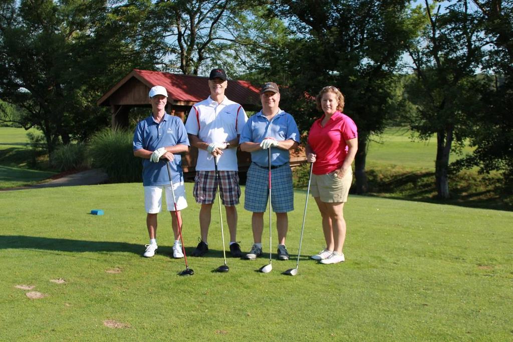 Special Mention Bob Dobbs, pictured second from left above, and American Financial Group/Great American Insurance Company fielded six teams and also provided a sleeve of golf balls for each player.
