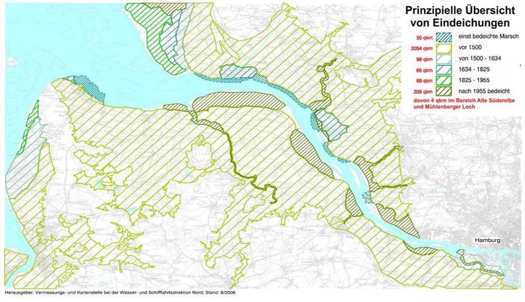Changing Estuary: Land Reclamation and