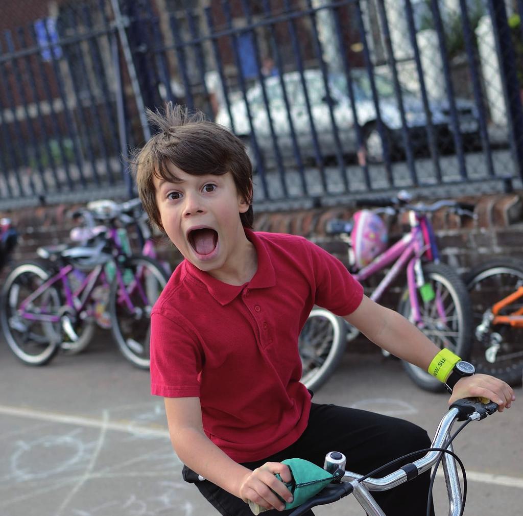 Action week 6 ACTION Now that you ve laid the foundations, it s time to put this into action Bike to School Week is here! Include a range of activities to encourage cycling to school.