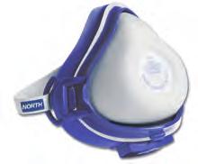 LIMITED USE RESPIRATORS 4200 4200W 4200 Series Elastomeric face-seal offers superior fit over filtering facepieces; filters are not in direct contact with the worker s face Cradle suspension with