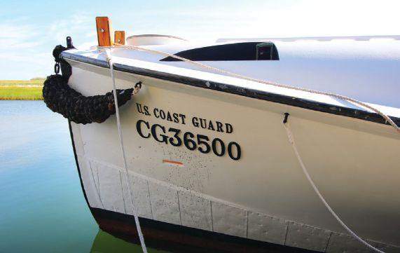 12 COAST GUARD LIFEBOAT CG-36500 See the restored Coast Guard lifeboat CG-36500 (end of Rock