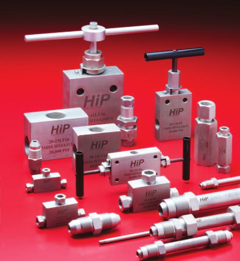 High Equipment Medium Valves, Fittings and Tubing 20,000 psi service High Equipment Company has developed a line of Medium products to assure safe and easy plumbing through 20,000 psi.
