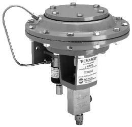 High Equipment Remarco Diaphragm Operated Valves for Remote Operation To 00,000 psi Remarco air operated valves are available for both normally open service (spring to open/air to close) and for