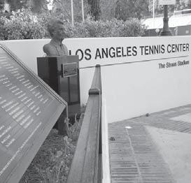 The LATC was the first large-scale outdoor tennis stadium opened in the Los Angeles metropolitan area and was officially dedicated on May 20, 1984, just in time to host the 1984 NCAA Women s Tennis