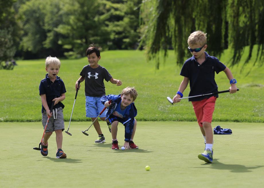 GOLF SEASON PROGRAMS Youth Programs NEW! FAMILY GOLF CAMP New! This summer! Get the whole family on the golf course! Learn the basics of navigating the course together.