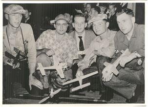 August 22, 1954: The USA Team, FAI World Championship