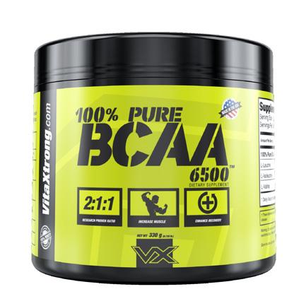 WHY CHOOSE VITAXTRONG 100% Pure BCAA 6500? Clinically Proven 2:1:1 The Best Ratio Of BCAAs BCAAs is a branched-chain amino acid, which refers to L-Leucine, L-Isoleucine, and L-Valine.