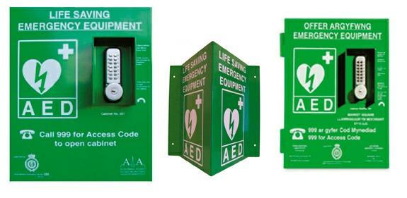 CONCLUSION AED CABINETS The Heartsafe AED Cabinet is clearly the superior of all products tested, and thus this will be used.