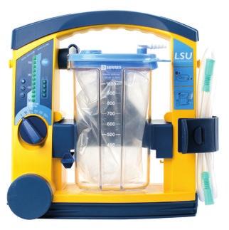 SEAL OF EXCELLENCE Henry Schein Laerdal suction unit As one of the most reliable portable suction units on the market, the Laerdal suction unit (LSU) enables providers to clear airways quickly and