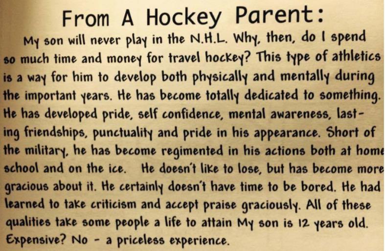 Putting It Into Perspective This is not only about developing great lacrosse