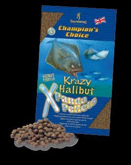 XPanda Pellets Krazy can either be soaked normally in a bowl of water or using a bait pump, allowing them to slide