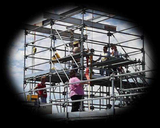 SCAFFOLDS 7 Levels of Supported Scaffold Training Erector/Dismantler: Can assemble and disassemble specific types of scaffolds.