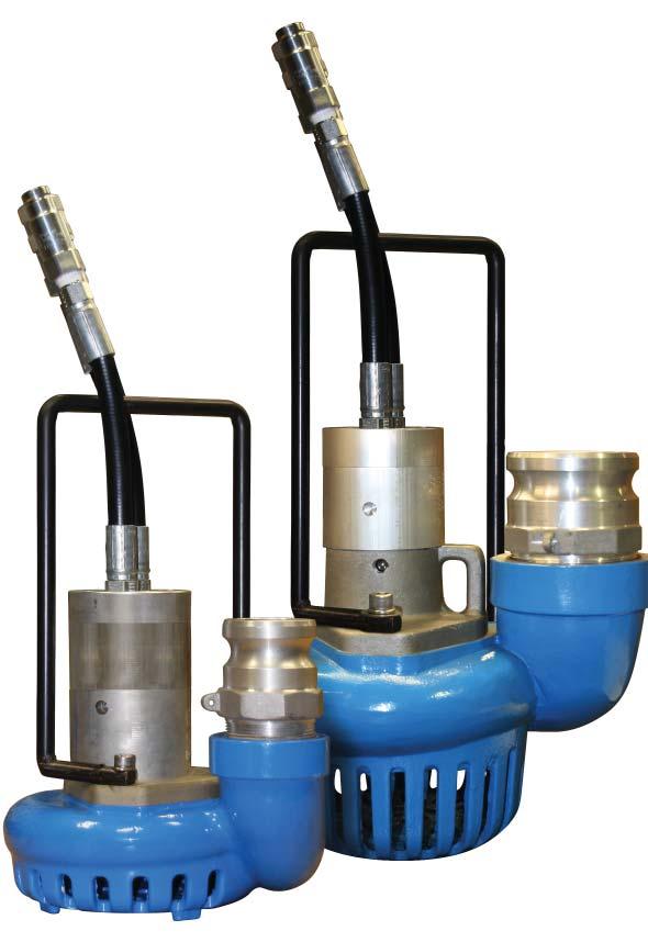 OPERATORS GUIDE REL-SP SERIES HYDRAULIC SUBMERSIBLE PUMP SHOWN WITH QUICK DISCONNECT COUPLING SET The REL-SP SERIES Submersible Pumps are a light weight, efficient way to move large quantities of
