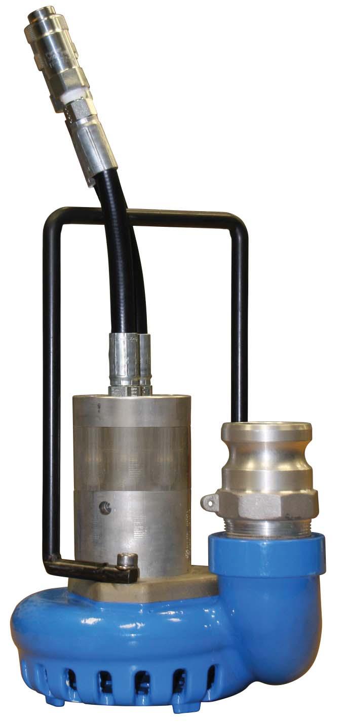 REL-SP2 2 INCH SUBMERSIBLE HYDRAULIC PUMP The REL-SP2 Submersible Pump is a light weight, efficient way to move large quantities of liquids FAST. No priming required!
