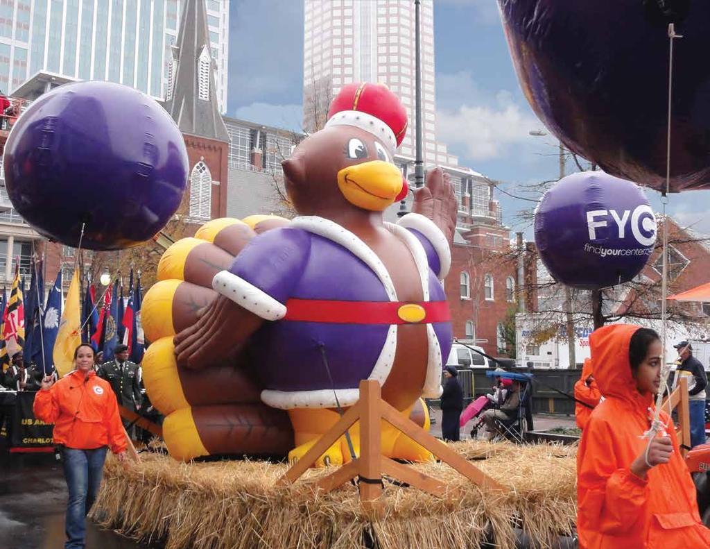 2013 Novant Health Thanksgiving Parade Sponsorship Opportunity Contact
