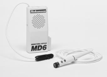 MD6OR Doppler The MD6 Operating Room Doppler takes the simple compact features of the MD6, and optimizes them for the operating room.