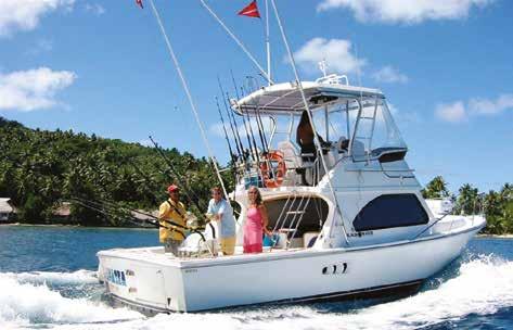 LUNA SEA FISHING EXPERIENCE Activity description: Allow one of thel best local fishermen of Bora Bora to take you on a fishing trip in the lagoon or out into the deep sea, where they will share with