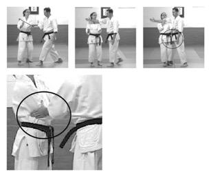 Keypoints After pushing the elbow, use a straight forwarded