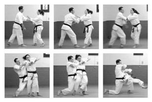 Mae otoshi to gyaku gamae ate When you try to use the mae otoshi, you will find many times the resistance of your opponent.