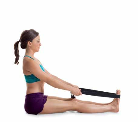 Bonus: Energy 6 Begin seated, with your legs together and extended straight out in front of you. Root into your hips and lift your chest.