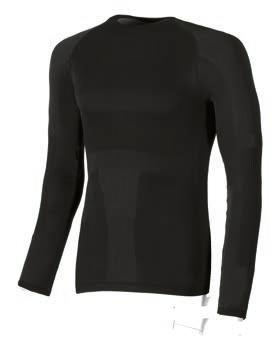 avalanche Sizes s/m L/xl ase layer long sleeve crew neck top, technically derived B sportswear with graduated compression technology PowerFit that gives the garment anti fatigue properties, excellent