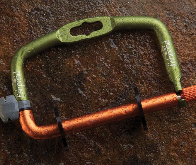 Fishpond Headgate Tippet Holder The spring loaded hinge design allows an angler to easily add, remove and carry most tippet