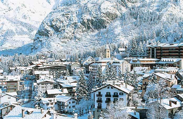 Nestling comfortably at the foot of mighty Mont Blanc, Courmayeur is a delightful, old traditional