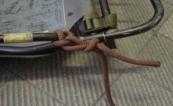 Military Patrol - UT2000 Assembly (8) Use a clove hitch with a
