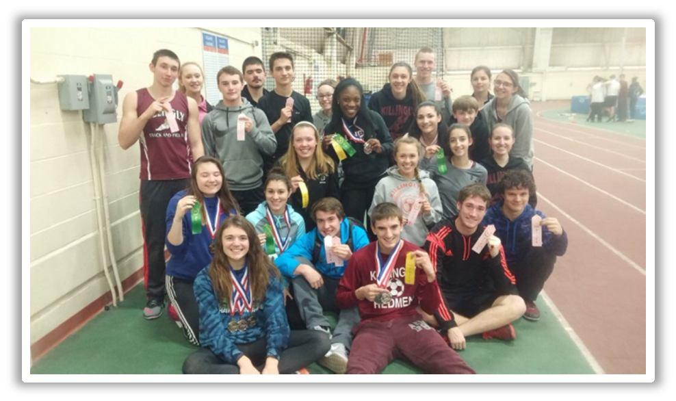 Indoor Track & Field Boy s and Girl s 2016 Season Saturday, December 3 rd 2016 Last year s track members are to report