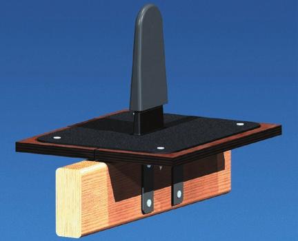 16d nails The Claw permanent roof anchor is designed to provide a single anchorage point when securely installed on a wood rafter or truss member;